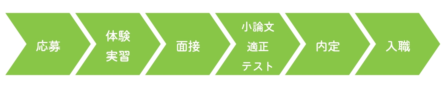 新卒・採用フロー